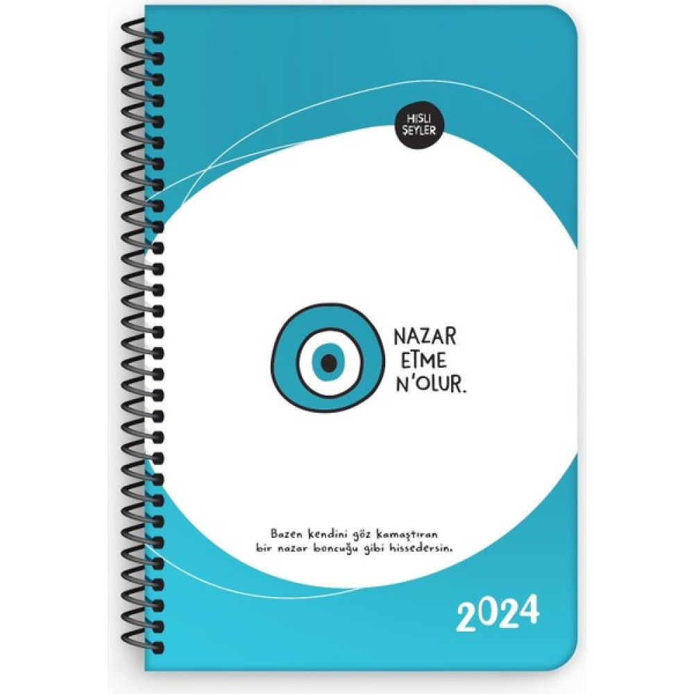 Keskin Color Hisli Şeyler 2024 Haftalık Ajanda Nazar Etme 13X19,5 Ajanda Fiyatı