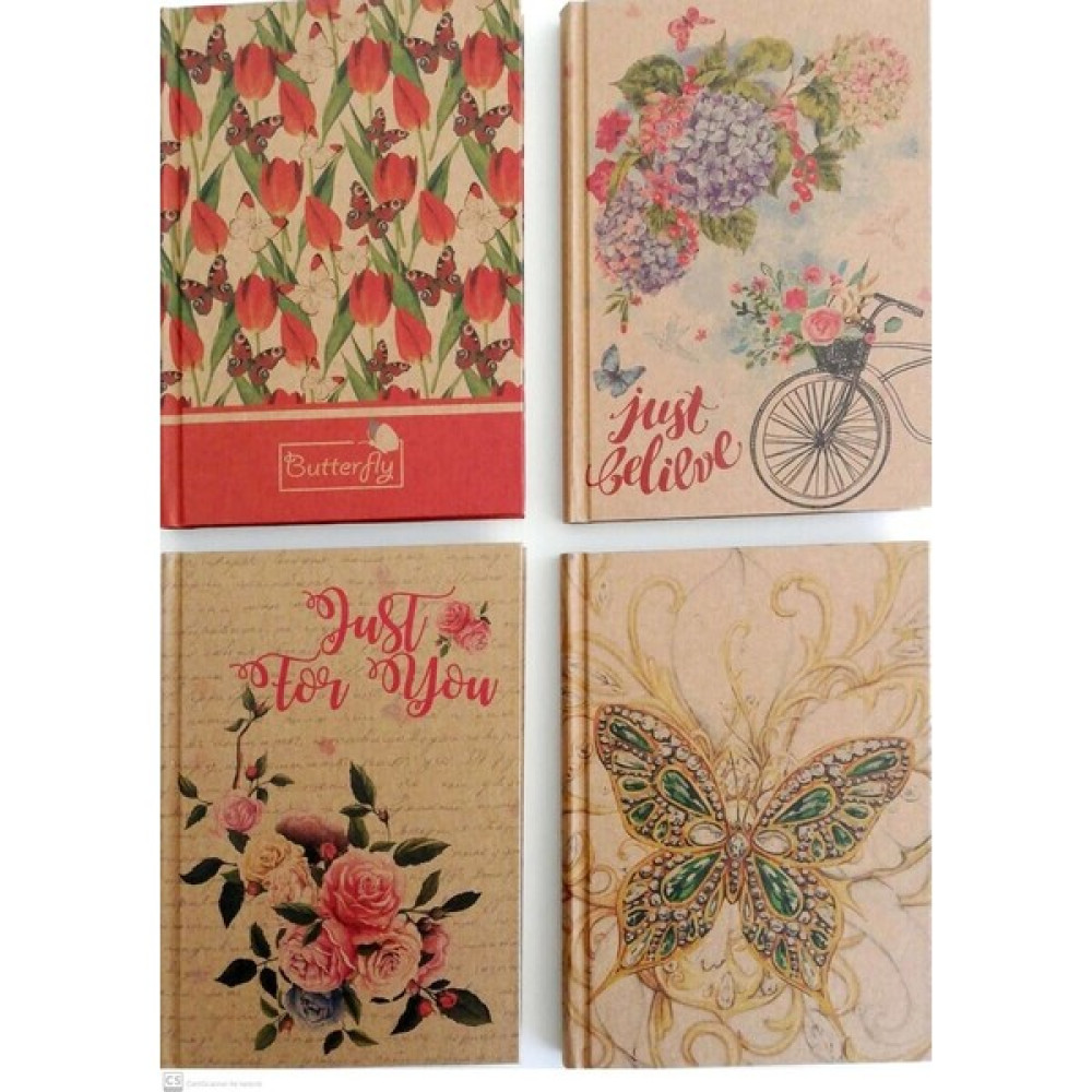 Keskin Color Kraft 14X20 96 Yaprak Çizgisiz Sert Kapak Anı Hatıra Defteri Defter Fiyatı