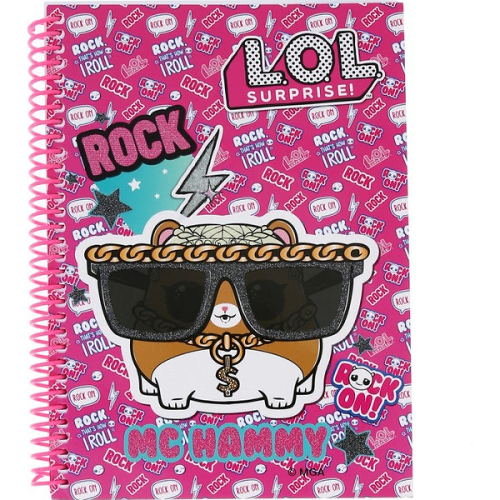Keskin Color L.O.L. A5 80 Yaprak Kareli Spiralli Kareli KaplamalıSürprizli Defter Spiralli Defter Fiyatı