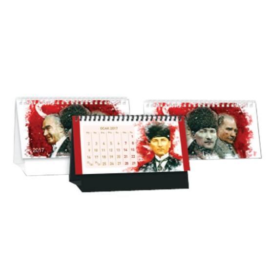 Keskin Color Üçgen Karton Atatürk Masa Takvimi