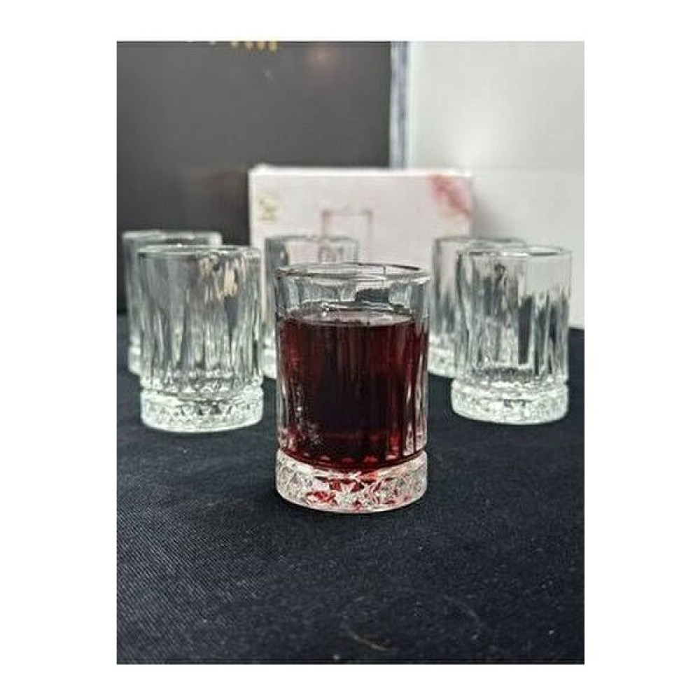 Keskin Ev-Yaşam 6'lı Kahve Yanı Bardağı - Şeffaf Fincan / Bardak / Kahve Takımı Fiyatı