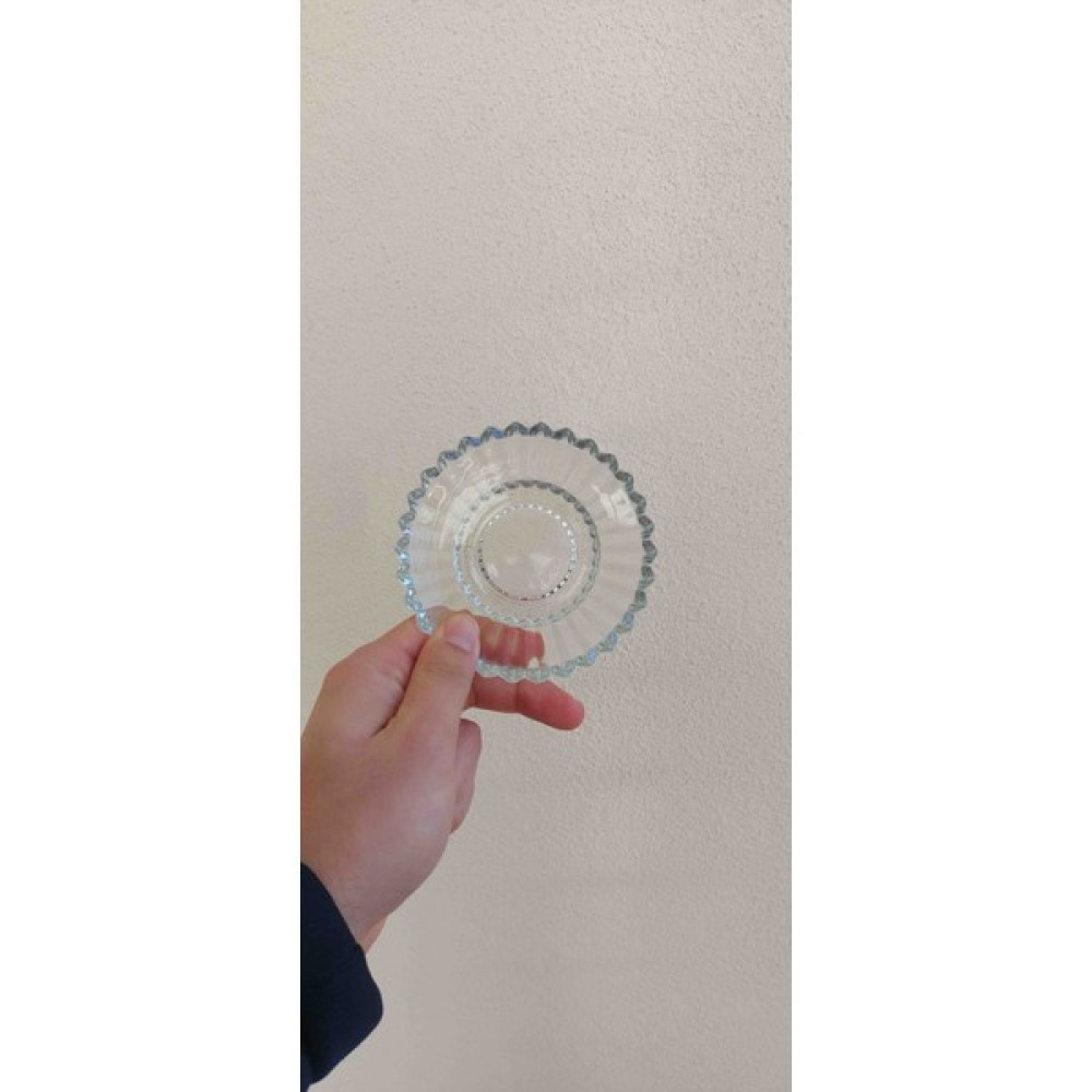 Keskin Ev-Yaşam 6'lı Kristal Çay Tabağı Çay Altlığı Mutfak Gereçleri Fiyatı