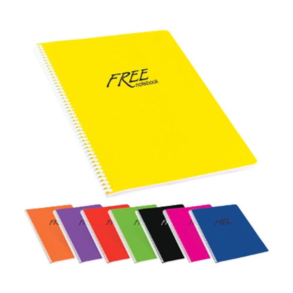 Keskin Free Pp Kapak Defter A-4 40 Yaprak Çizgili 320391-99 Spiralli Defter Fiyatı