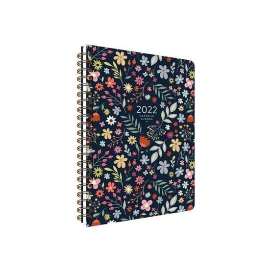 Keskin Gizli Bahçe Haftalık 13x19,5 cm Ajanda