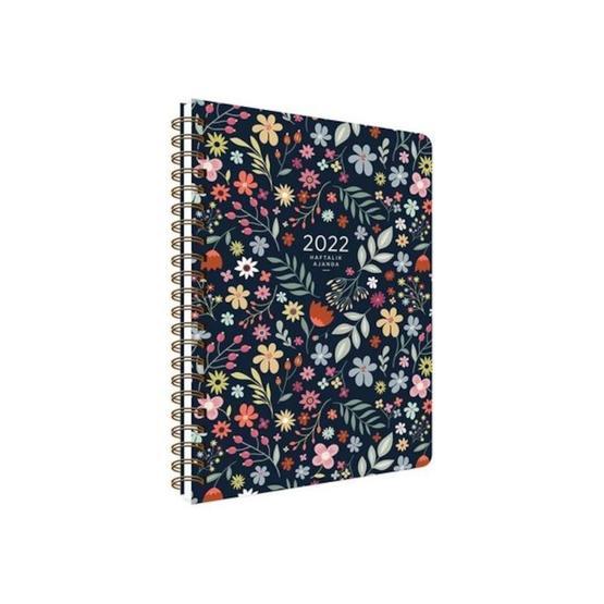 Keskin Gizli Bahçe Haftalık 13x19,5 cm Ajanda