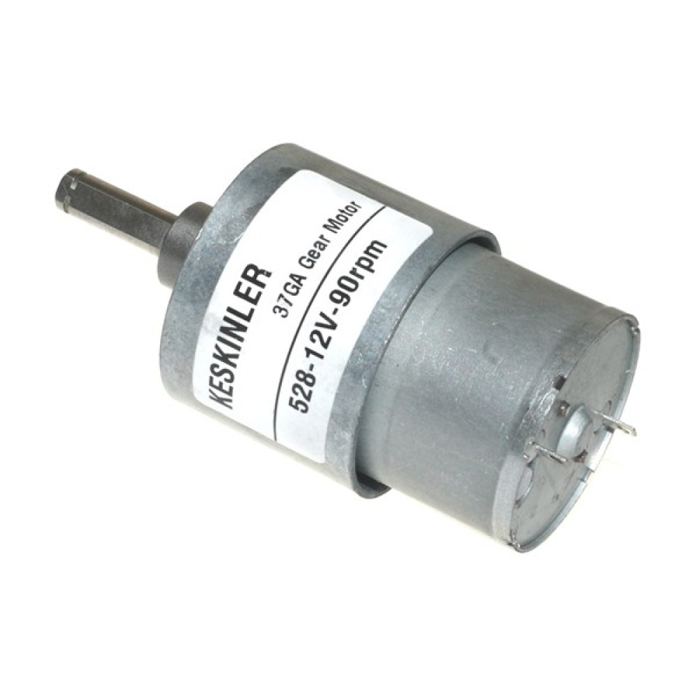 Keskinler 12V 90Rpm 37mm Redüktörlü Dc Motor Oyun & Hobi Fiyatı