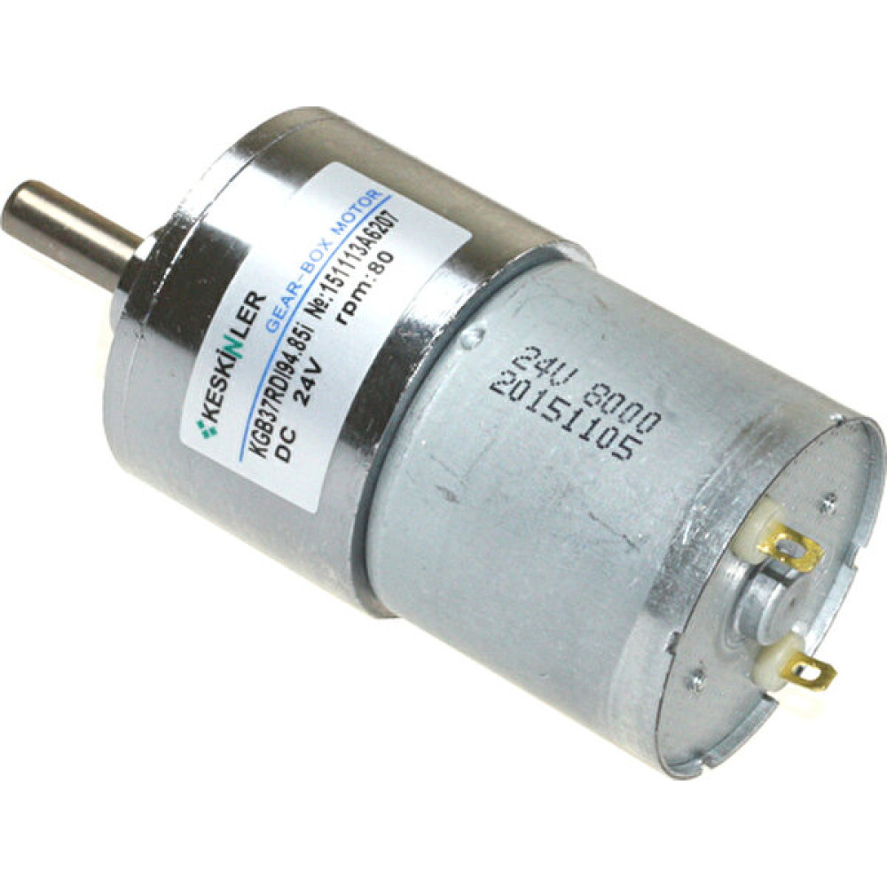 Keskinler 24V 80Rpm 37mm Redüktörlü Eksantrik Dc Motor Oyun & Hobi Fiyatı