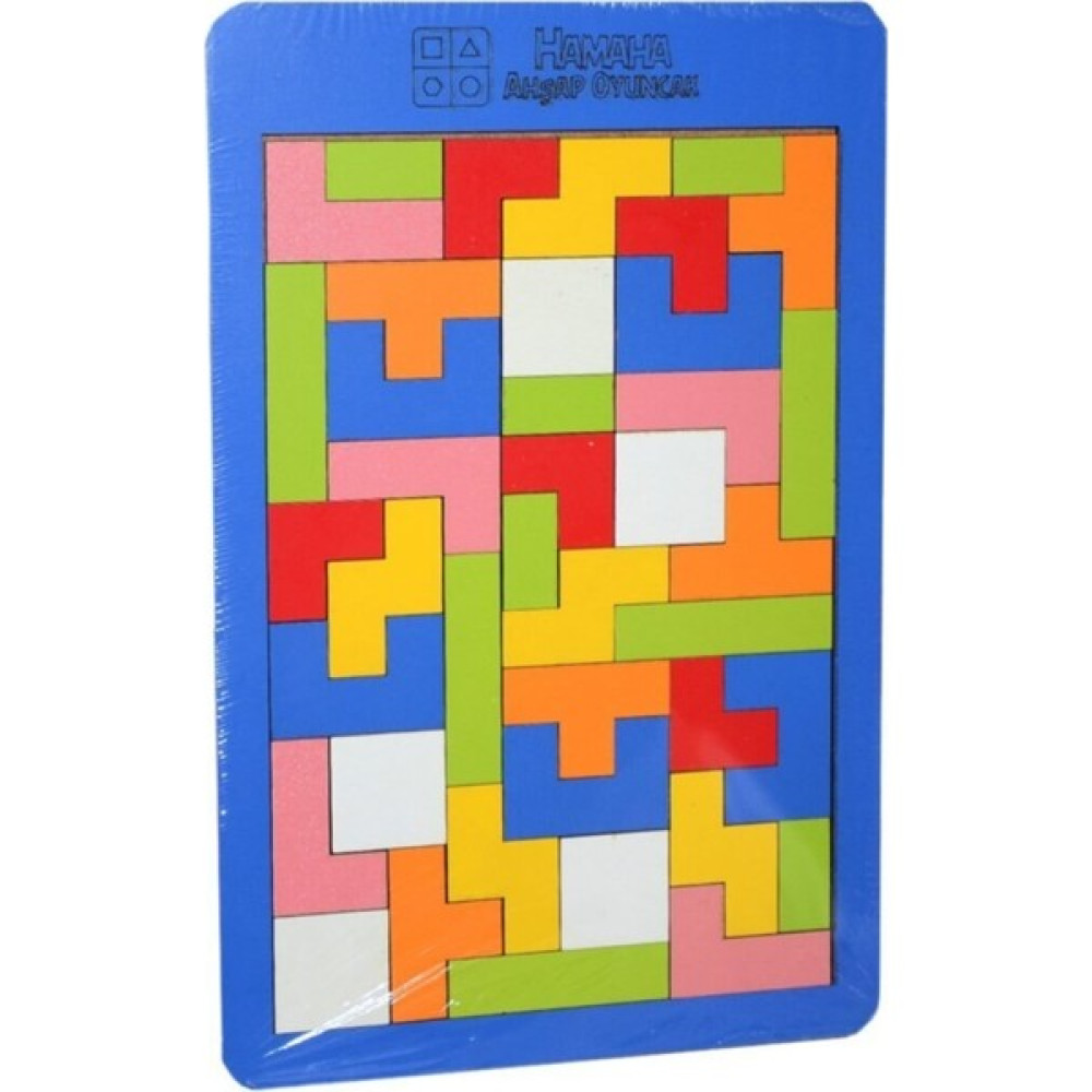 Kesman Kitap Renkli Ahşap Eğitici Zeka Geliştirici Tetris Bebek Oyuncakları Fiyatı