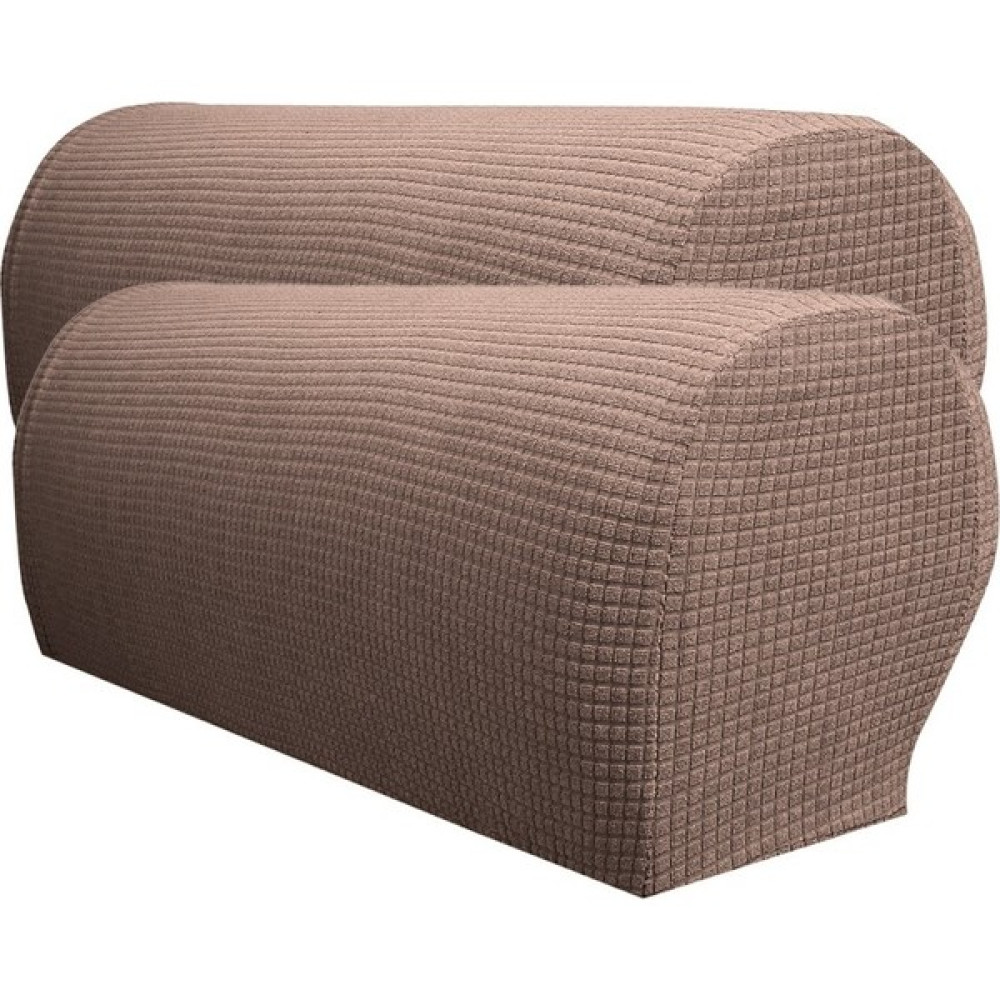 Kesoto 2 Su Geçirmez Flanel Mobilya Set Kanepe Kolçak Kahve Kapakları (Yurt Dışından) - Kahverengi - 80 x 90 x 10 cm Koltuk & Kanepe Örtüsü Fiyatı