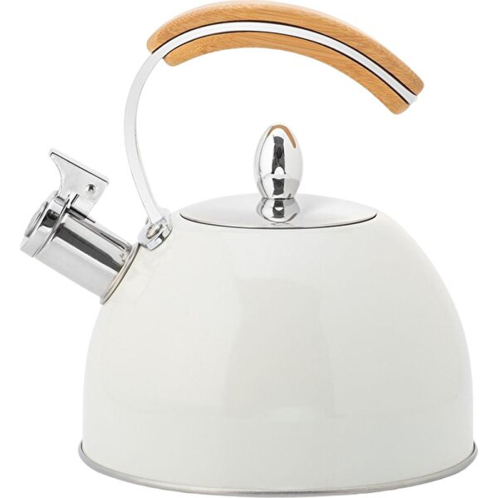 Kesoto 3l Paslanmaz Çelik Islık Stopetop / Indüksiyon Kettle W / Kolu Beyaz (Yurt Dışından) Çay / Çaydanlık Setleri Fiyatı