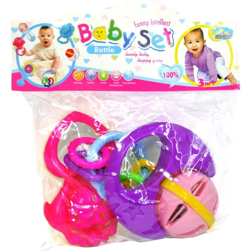 Ket Poşette 3 Lü Çıngırak Bebek Oyuncakları Fiyatı