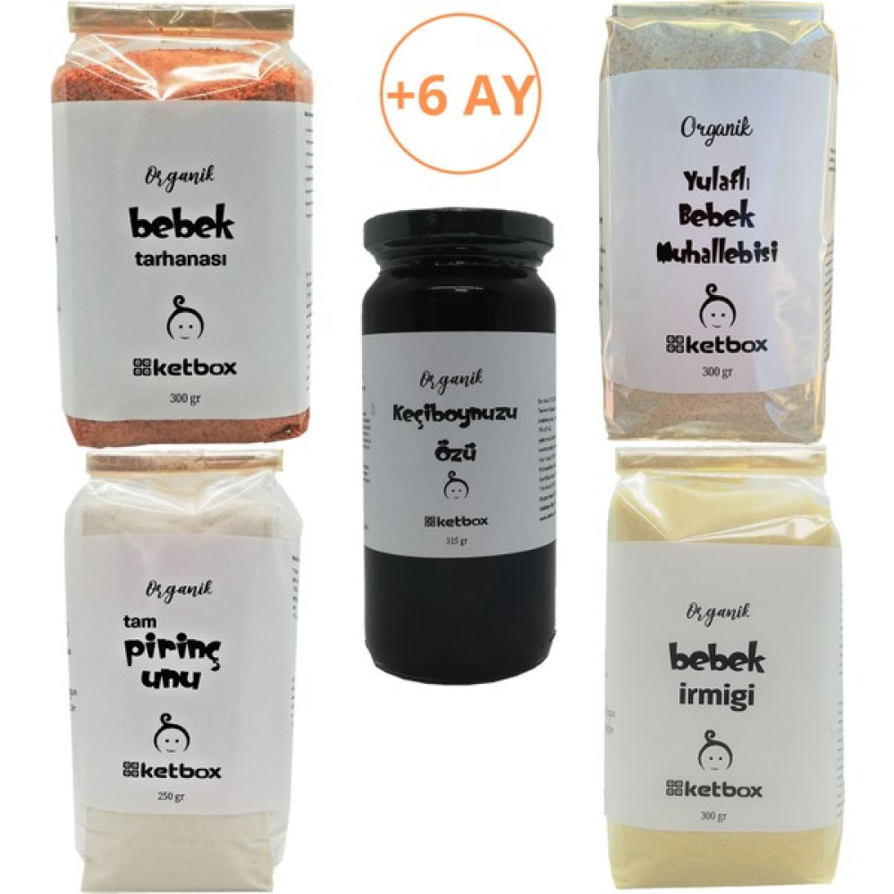 Ketbox +6 Ay Organik Bebek Ek Gıda Başlangıç Seti Bebek Mamaları Fiyatı