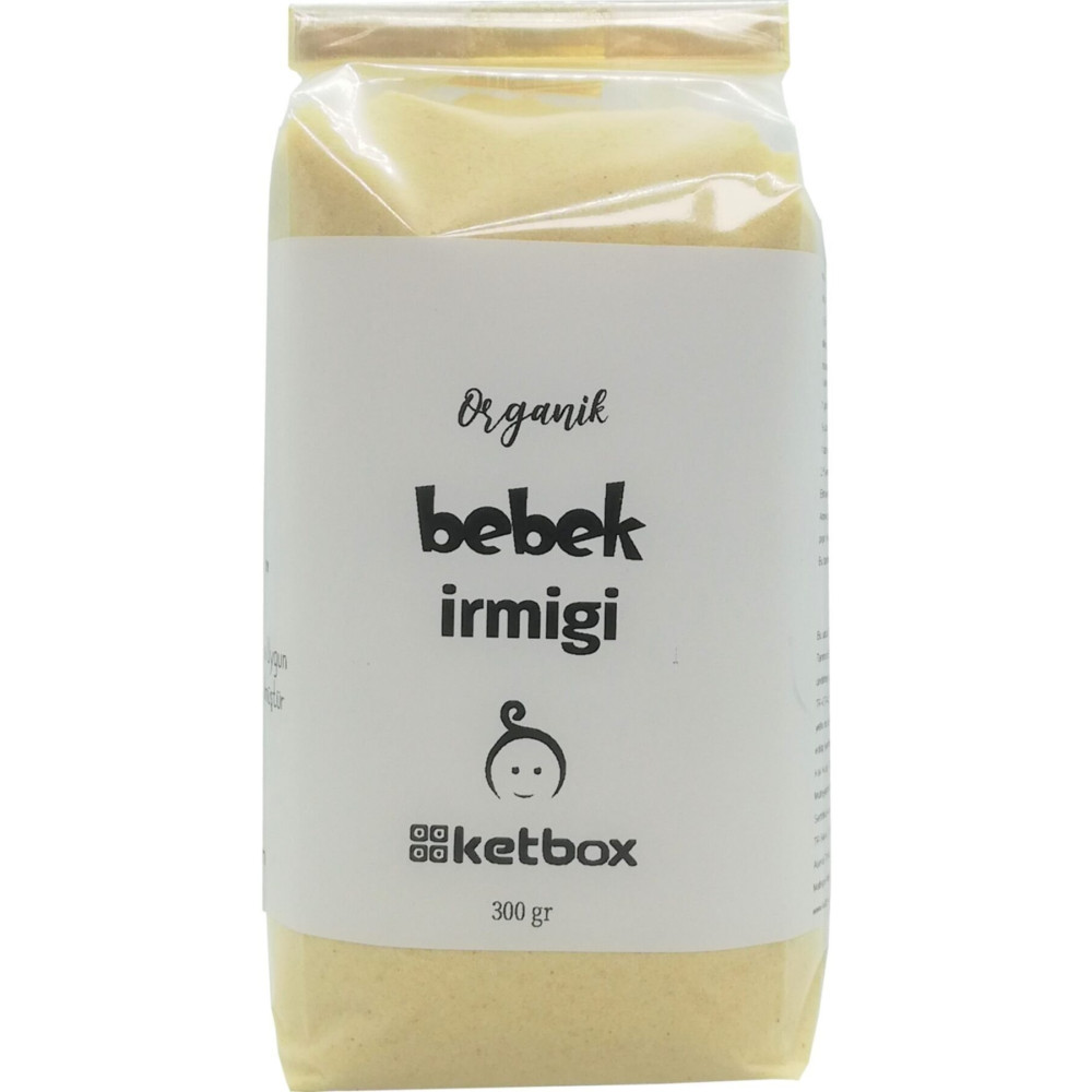 ketbox Organik Bebek Irmiği 300 Gr +6 Ay Bebek Mamaları Fiyatı