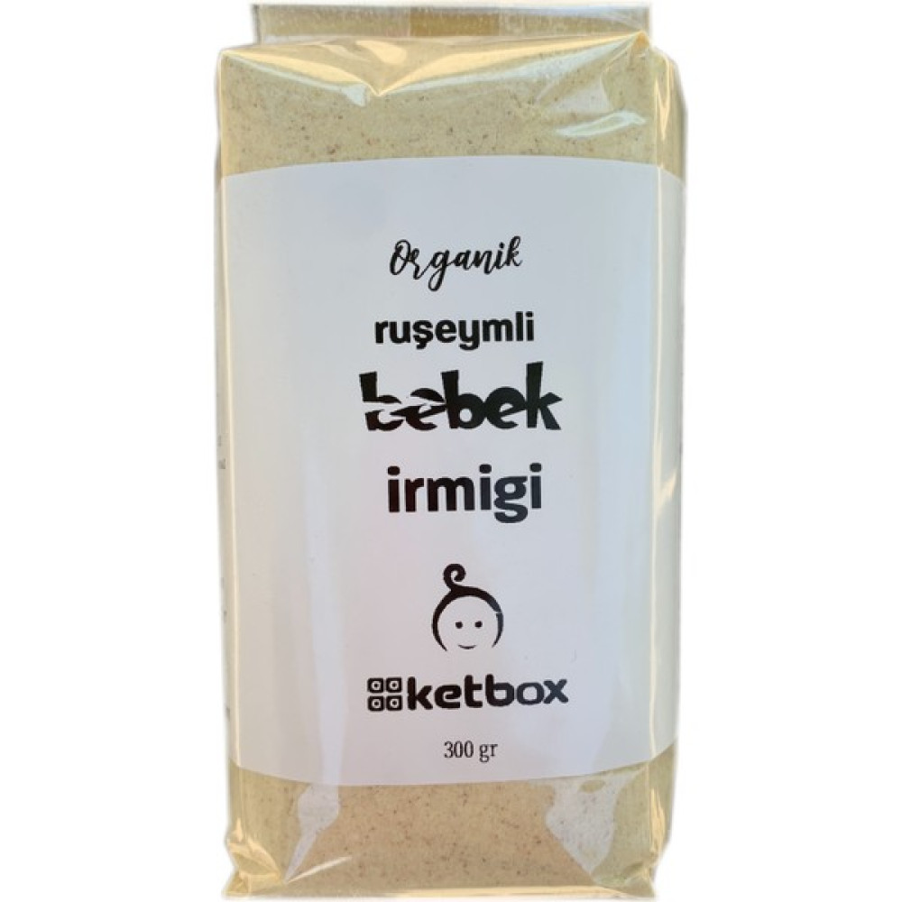 Ketbox Organik Doğal Buğday Ruşeymli Bebek Irmiği 300 gr +8 Ay Bebek Mamaları Fiyatı