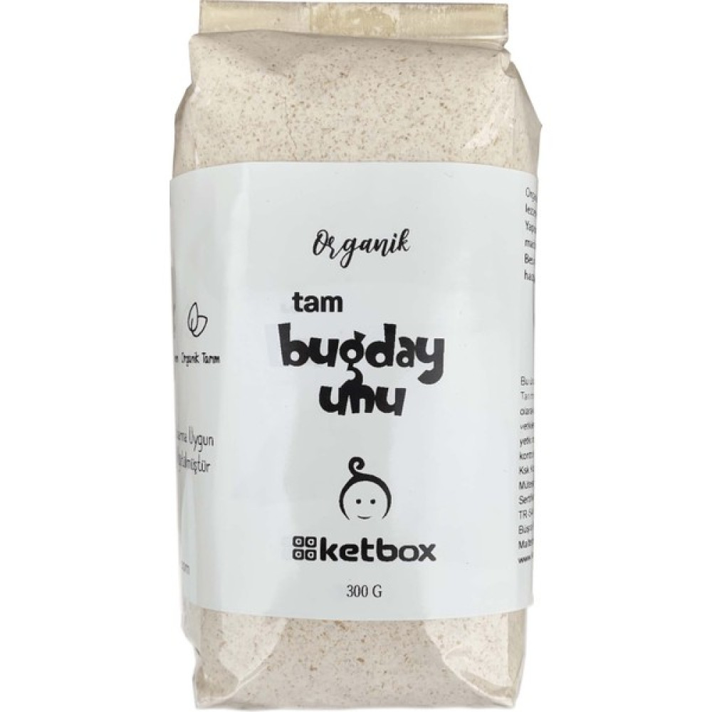 Ketbox Organik Tam Buğday Unu 300 gr Bebek Mamaları Fiyatı