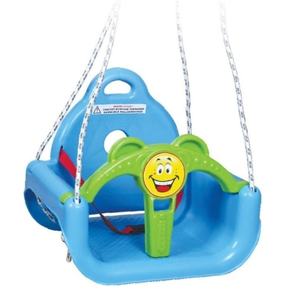 Kette Toys Çocuk Mavi Salıncak Ipli Kemerli Koruyuculu - Renkli Bebek Oyuncakları Fiyatı