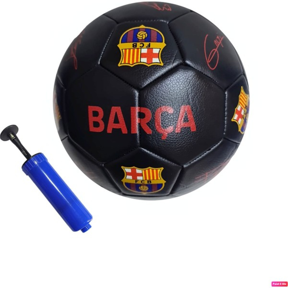Keufman Fc Barcelona Lisanslı Tam Kadro Imzalı 4 Astar El Dikişli 400 gr Futbol Top No:5 Tüm Zemin + Pompa - Siyah Oto Boyaları Fiyatı