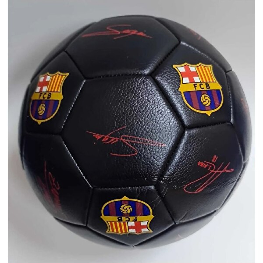 Keufman Lisanslı Tam Kadro Imzalı Barça Fc Barcelona 4 Astarlı El Dikişli 400 gr Futbol Topu No:5 Tüm Zemin Toplar Fiyatı