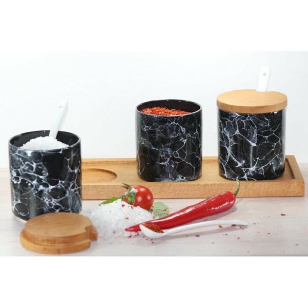 Keukenwood Nordıc Style Baharat 3'lü Baharat Seti Baharat Setleri & Baharatlıklar Fiyatı