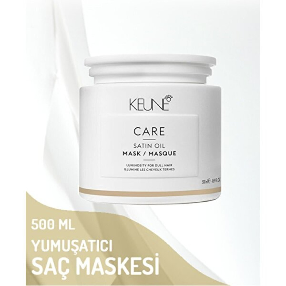 Keune Care Satin Oil Mask 500ml Kuru Saçlar Için Maske Şampuan ve Saç Kremi Fiyatı