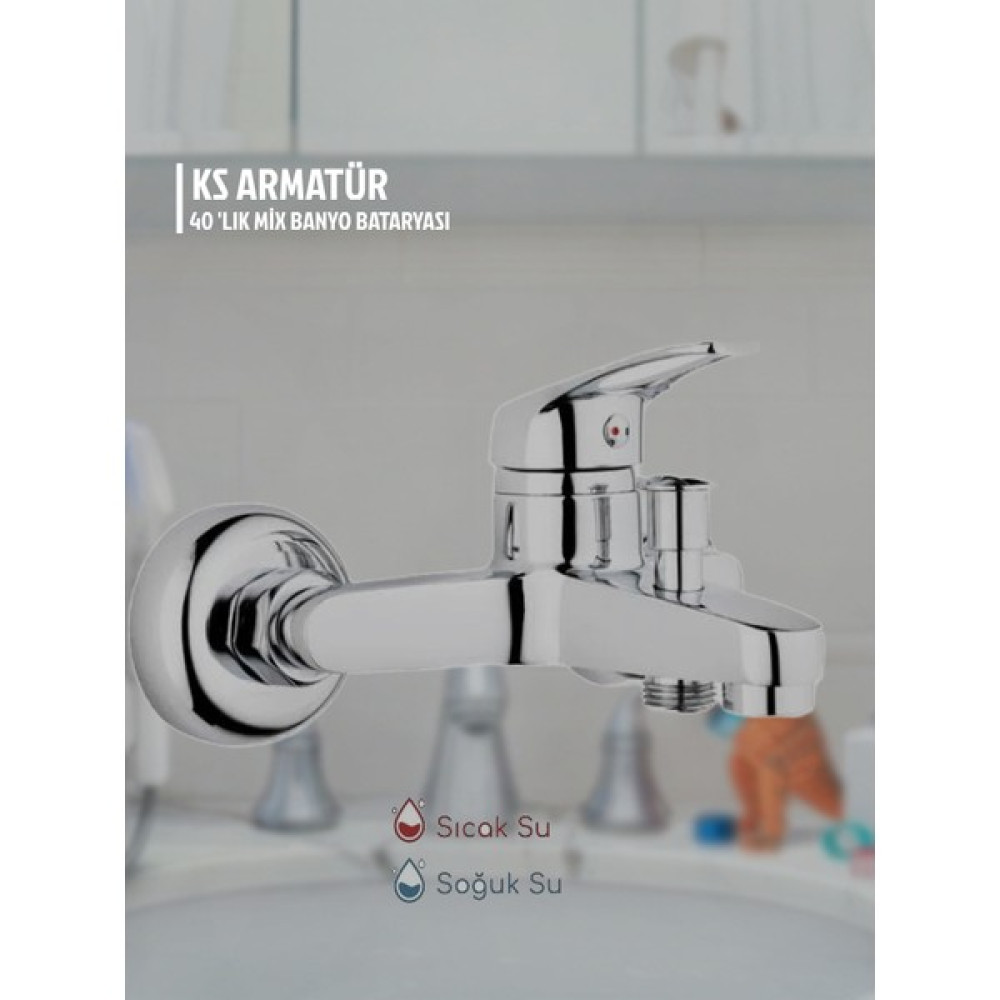 Kevser Mix Banyo Bataryası - Krom Bataryalar Fiyatı