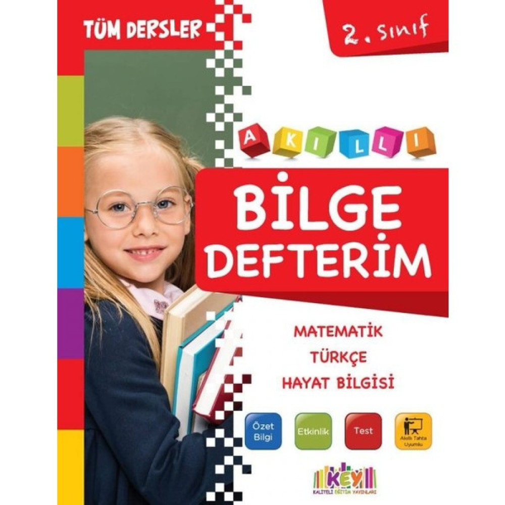 Key Yayınları 2. Sınıf Tüm Dersler Akıllı Bilge Defterim Tüm Dersler Fiyatı