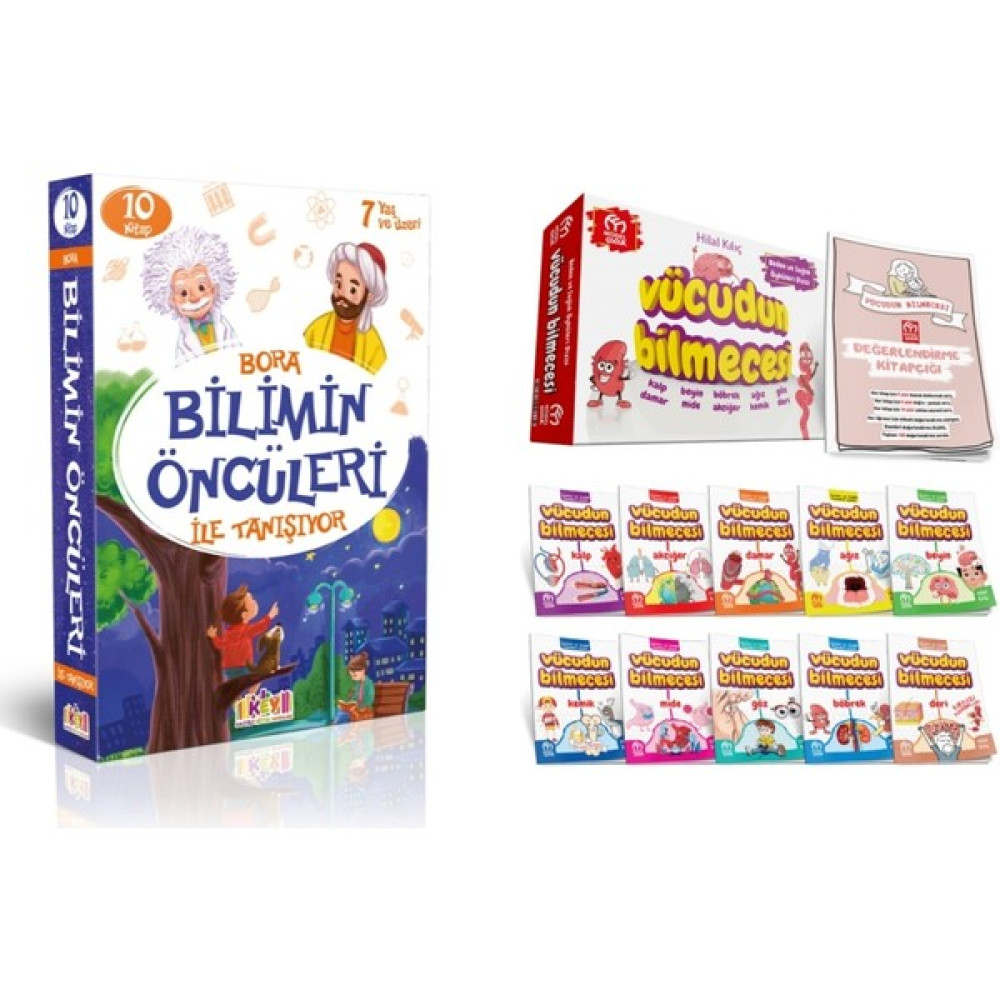 Key Yayınları 3. Sınıf Hikayeleri Bora Bilimin Öncüleri Ile Tanışıyor ve Vücudun Bilmecesi (Ciltli) Diğer Fiyatı