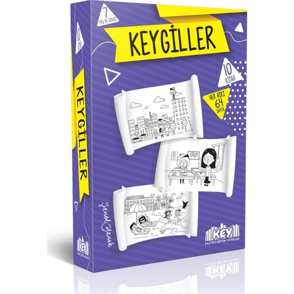 Key Yayınları Keygiller Hikaye Serisi(+7yaş) Kaynak Kitapları Fiyatı