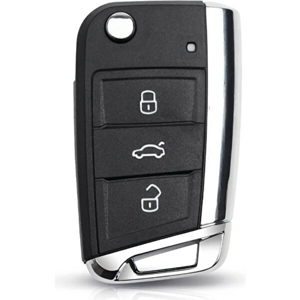 KeyBox Volkswagen Yeni Krom Anahtar Kumanda Kabı Anahtarlık Fiyatı