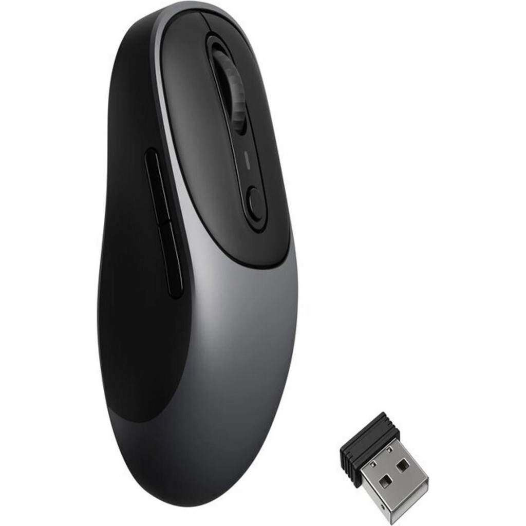 Keychron Kablosuz Fare, 2400 DPI Sessiz Tıklamalar, 2,4 GHz/Bluetooth 5.2/Programlanabilir Düğmelerle Kablolu, Dizüstü Bilgisayar/Mac/Windows Metal... Dizüstü Bilgisayar Fiyatı