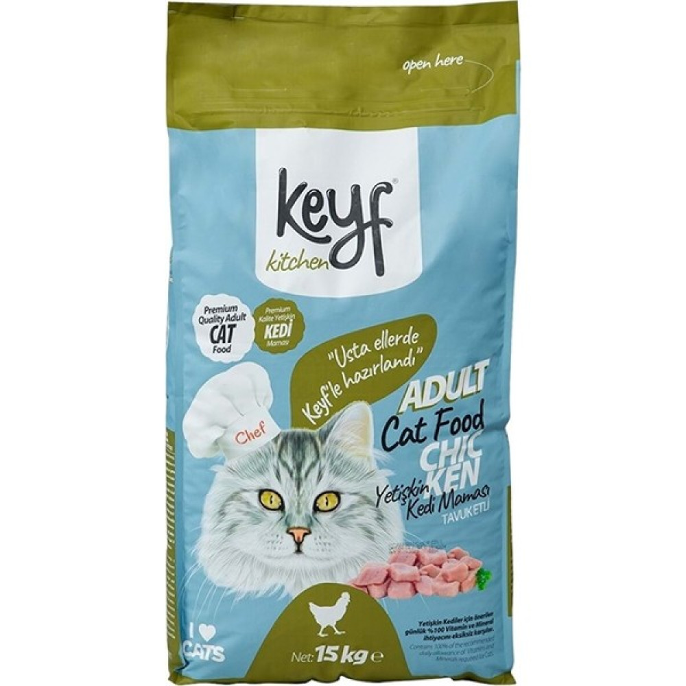Keyf Tavuklu Kedi Maması 15 kg Evcil Hayvan Ürünleri Fiyatı