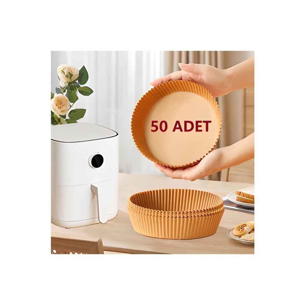 Keyfi Sepet Fritöz Pişirme Kağıdı - Air Fryer Liners Hava Fritözü Xiaomi Philips Yağsız Tefal Kumtel Mı Pişirme Kağıdı Fiyatı