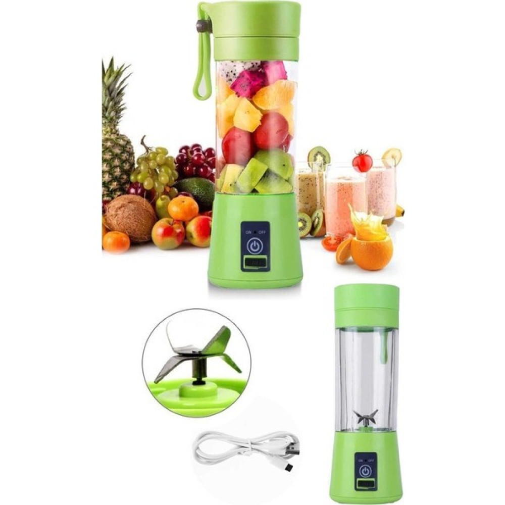 Keyfi Sepet Portatif Taşınabilir USB Şarjlı Mikser El Blender Yeşil 380 Blenderler Fiyatı