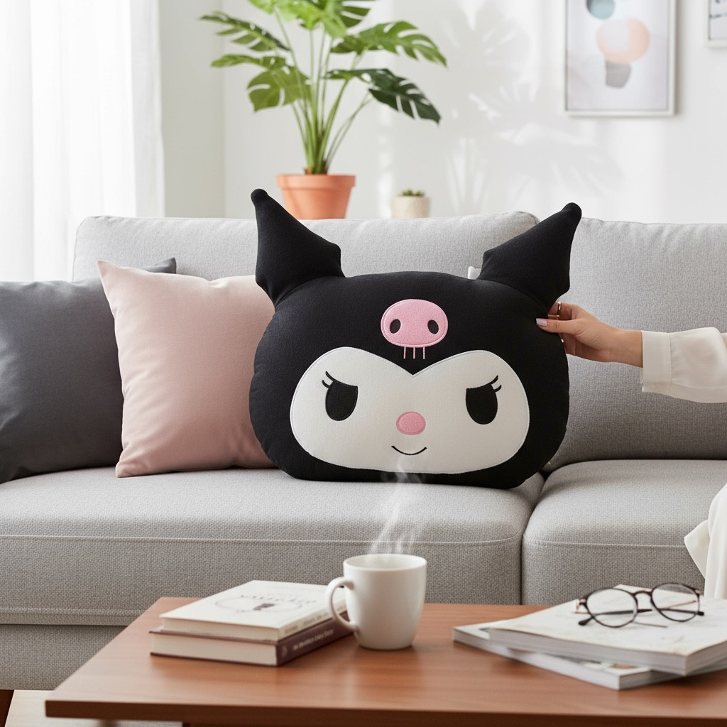 Keyfim Shop Kuromi Pelüş Oyuncak 40CM Anne Bebek Oyuncak Fiyatı