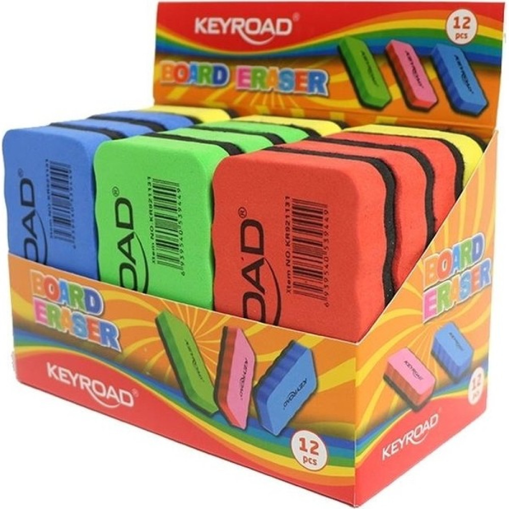 Keyroad Magnetik Tahta Silgisi 12 'li Paket Silgi Fiyatı