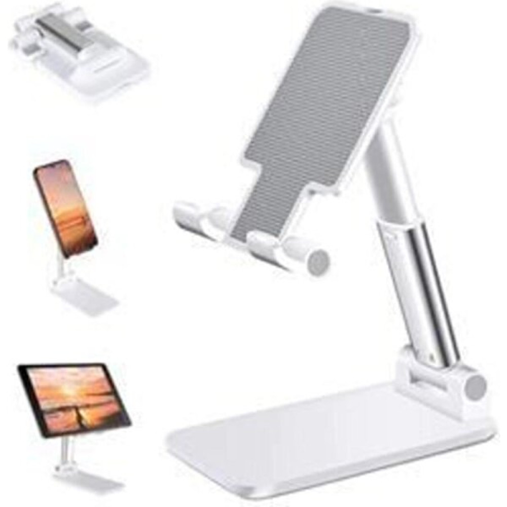 Keywin Premium Ticaret Portatif Ayarlanabilir Katlanır Telefon ve Tablet Masaüstü Standı Tutucu Beyaz Prm Telsiz Telefon Fiyatı