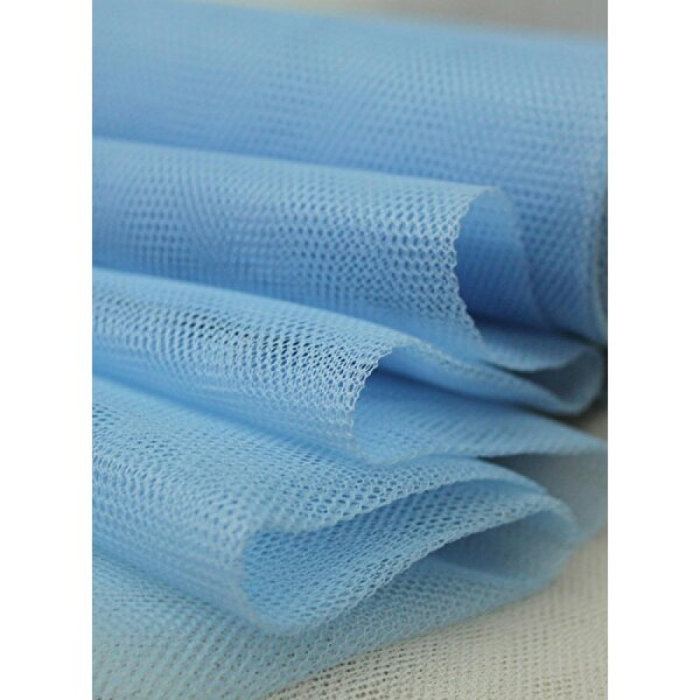 Kezban Tekstil Süslemelik ve Elbiselik Grek Tül Kumaş (En 2 mt Boy 1 Mt) - Açık Mavi - 100 x 200 cm Tül Perde Fiyatı