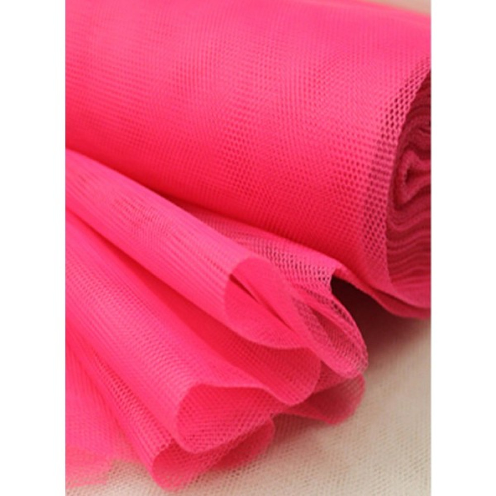 Kezban Tekstil Süslemelik ve Elbiselik Grek Tül Kumaş (En 2 mt Boy 1 Mt) - Fuşya - 100 x 200 cm Tül Perde Fiyatı