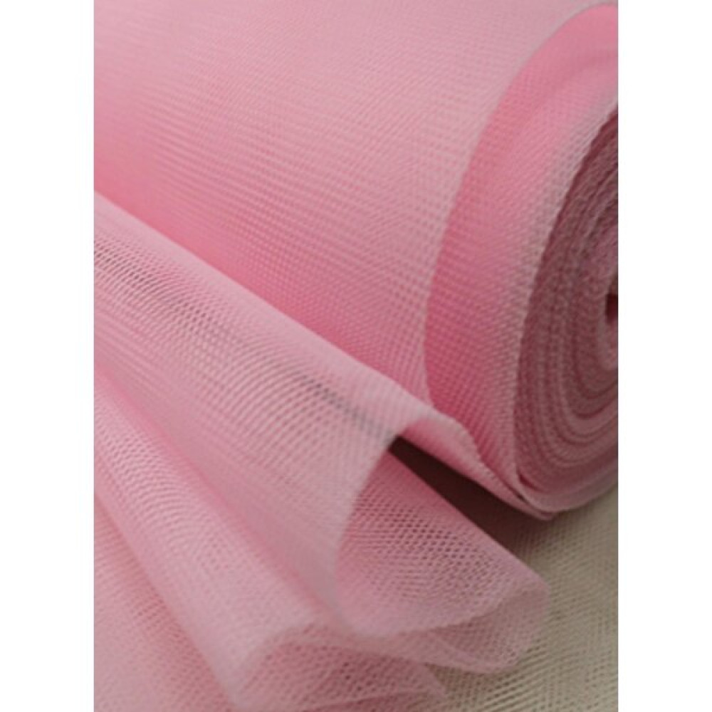 Kezban Tekstil Süslemelik ve Elbiselik Grek Tül Kumaş (En 2 mt Boy 1 Mt) - Pembe - 100 x 200 cm Tül Perde Fiyatı