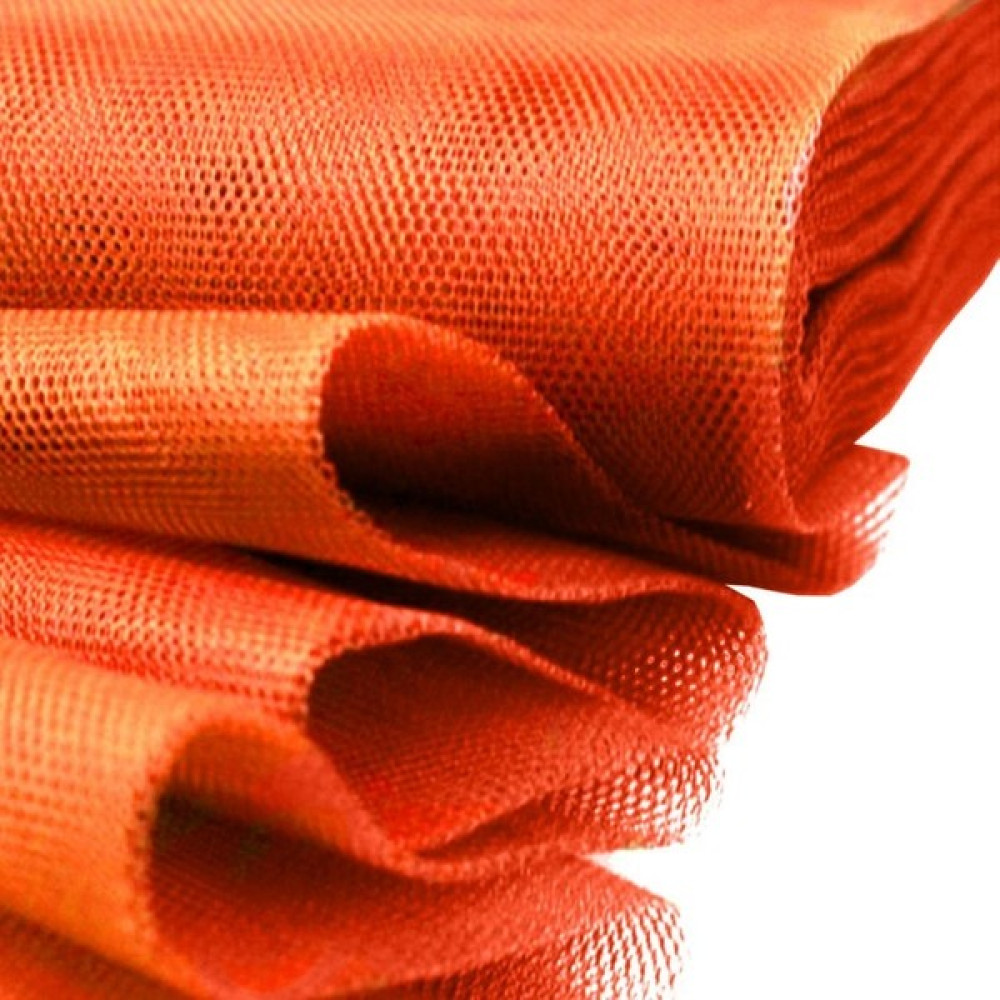 Kezban Tekstil Süslemelik ve Elbiselik Grek Tül Kumaş (En 2 mt Boy 1 Mt) - Turuncu - 100 x 200 cm Tül Perde Fiyatı