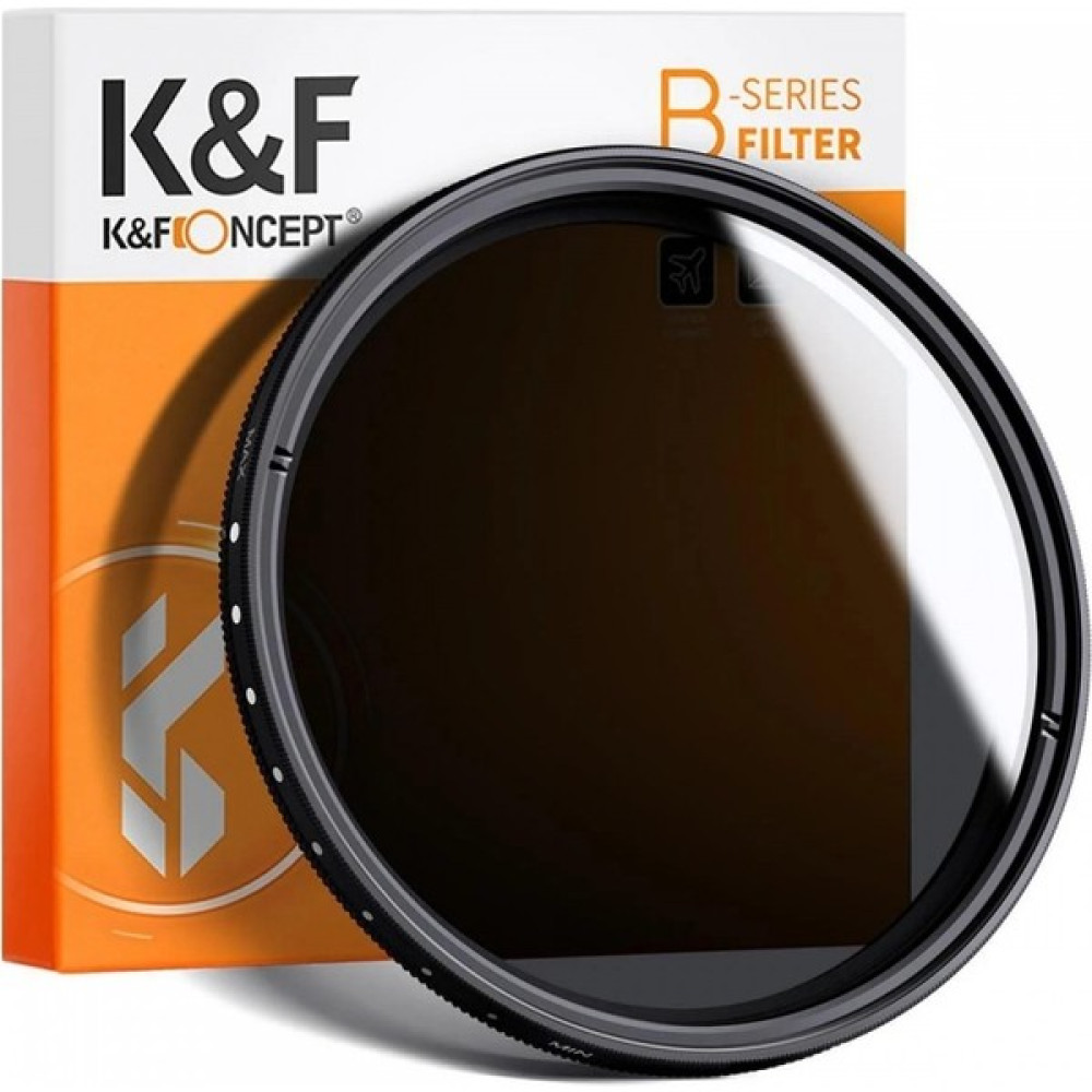 K&F Concept 67MM ND2-ND400 9 Stop Değişken Nd Filtre Objektif & Lensler Fiyatı