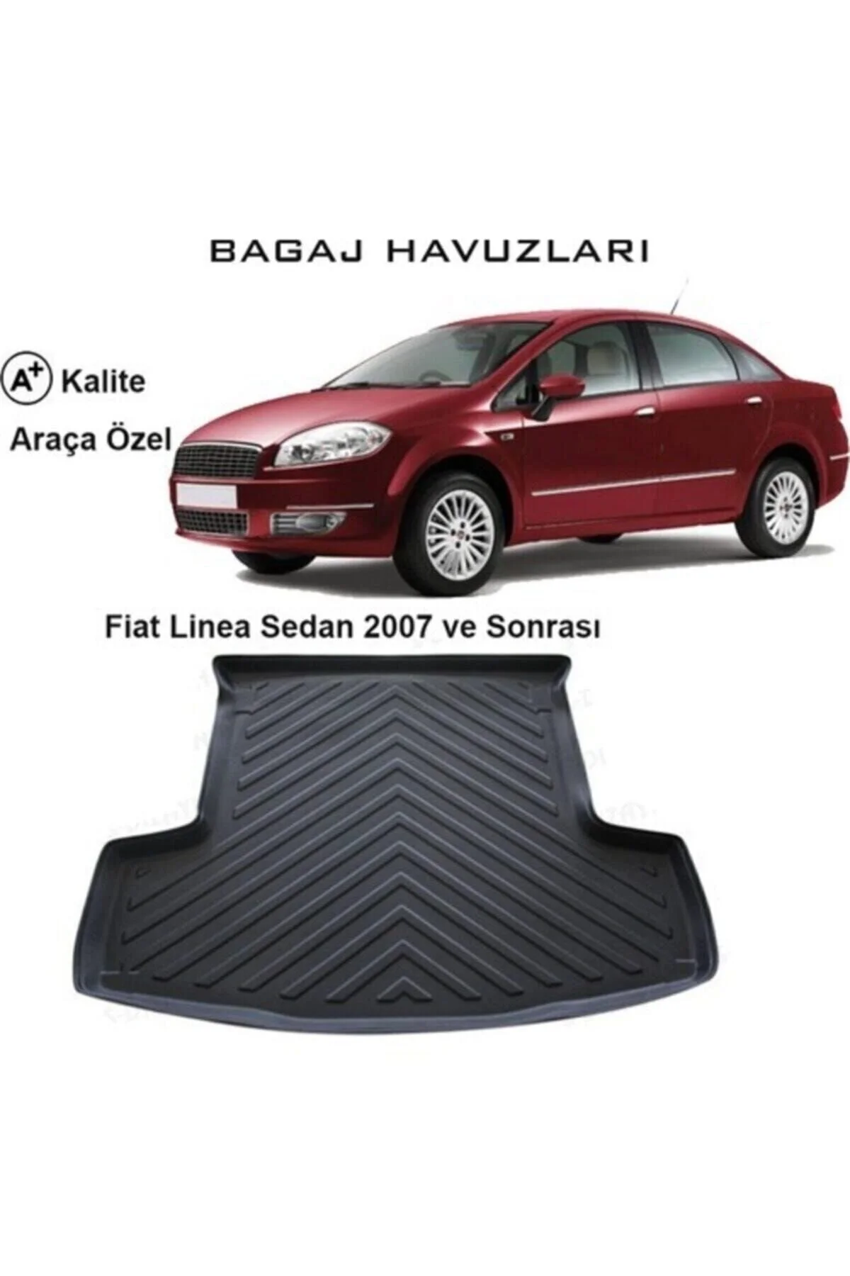 KG GROUP Fiat Linea Sedan 2007 Ve Sonrası 3d Bagaj Havuzu" Otomobil Paspasları Fiyatı