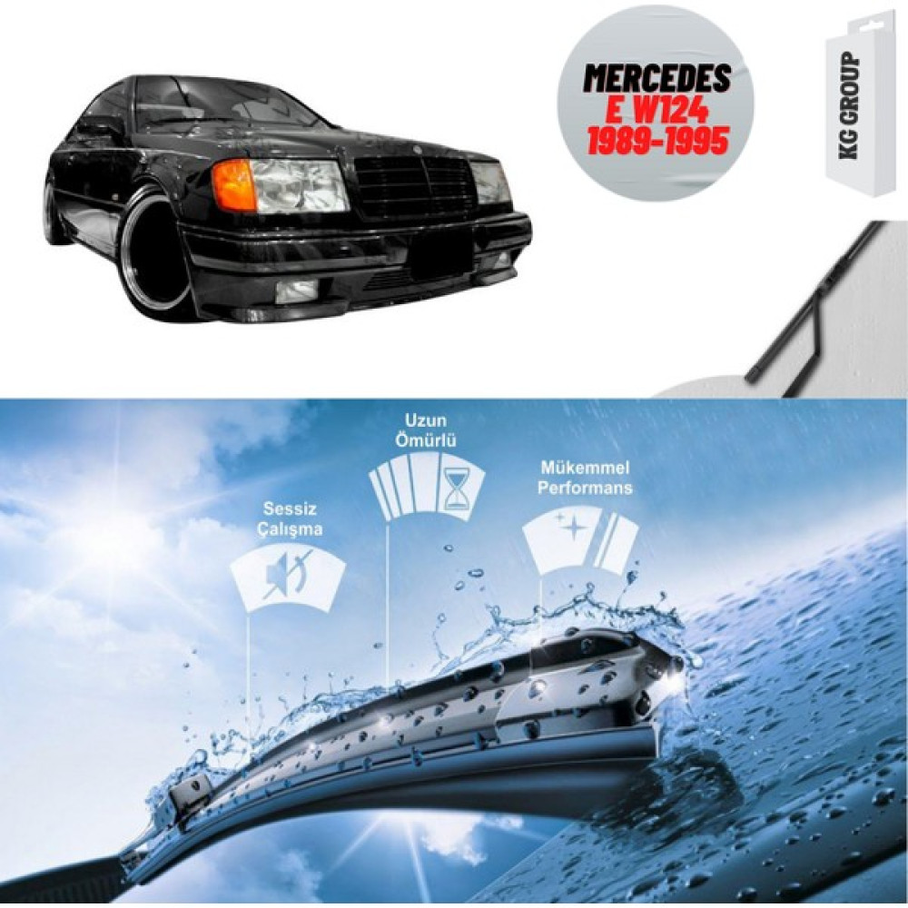 KG Group Mercedes E W124 1994 Silecek Takımı Sağ ve Sol Oto Boyaları Fiyatı