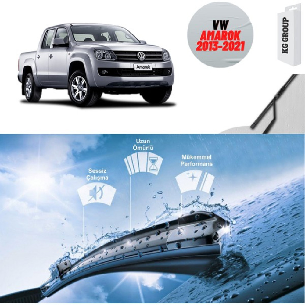 KG Group Volkswagen Amarok 2021 Silecek Takımı Sağ ve Sol Oto Boyaları Fiyatı