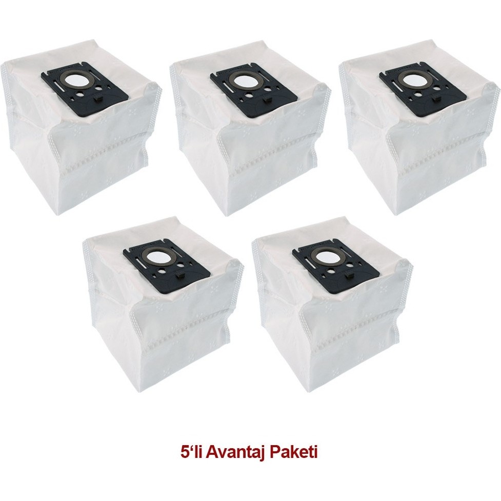 KGPart Tcl Sweeva 6000 - 6500 Toz Torbası 5'li Paket Elektrikli Süpürge Aksesuarları Fiyatı