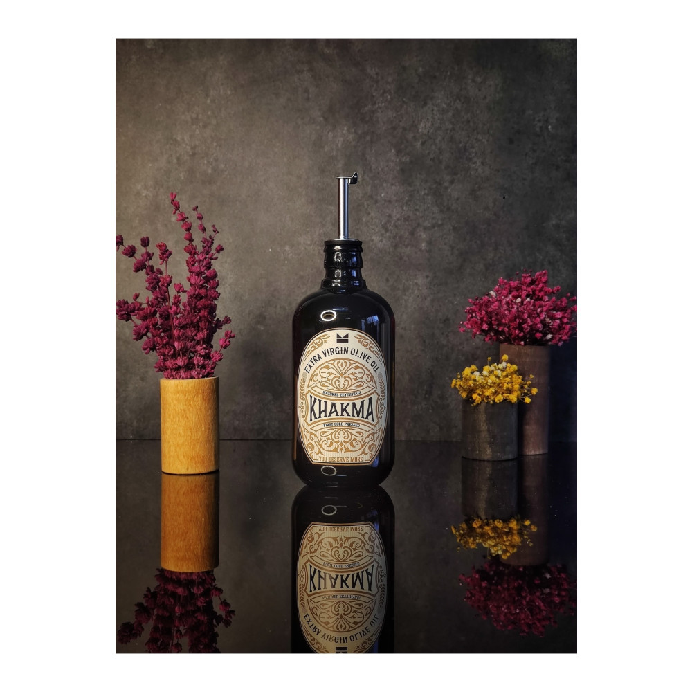 KHAKMA 500 Ml Siyah Renkli Italyan Yağdanlık Vintage Yağlık Mutfak Gereçleri Fiyatı