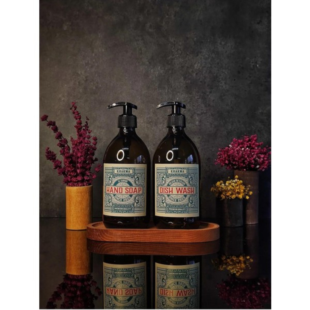Khakma Ahşap Stantlı 500 ml Amber Renkli 2'li Vintage Cam Sabunluk Seti VINTAGE2STANTLISETSABUNLUK Sabunluk Fiyatı