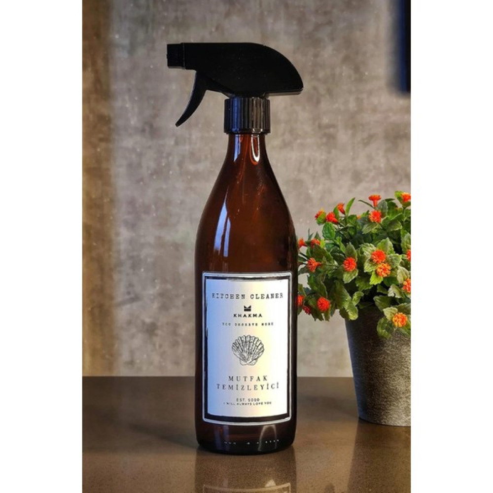 Khakma Sprey Amber Uzun Şişe Mutfak Temizleyici 500ML Beyaz Sabunluk Fiyatı