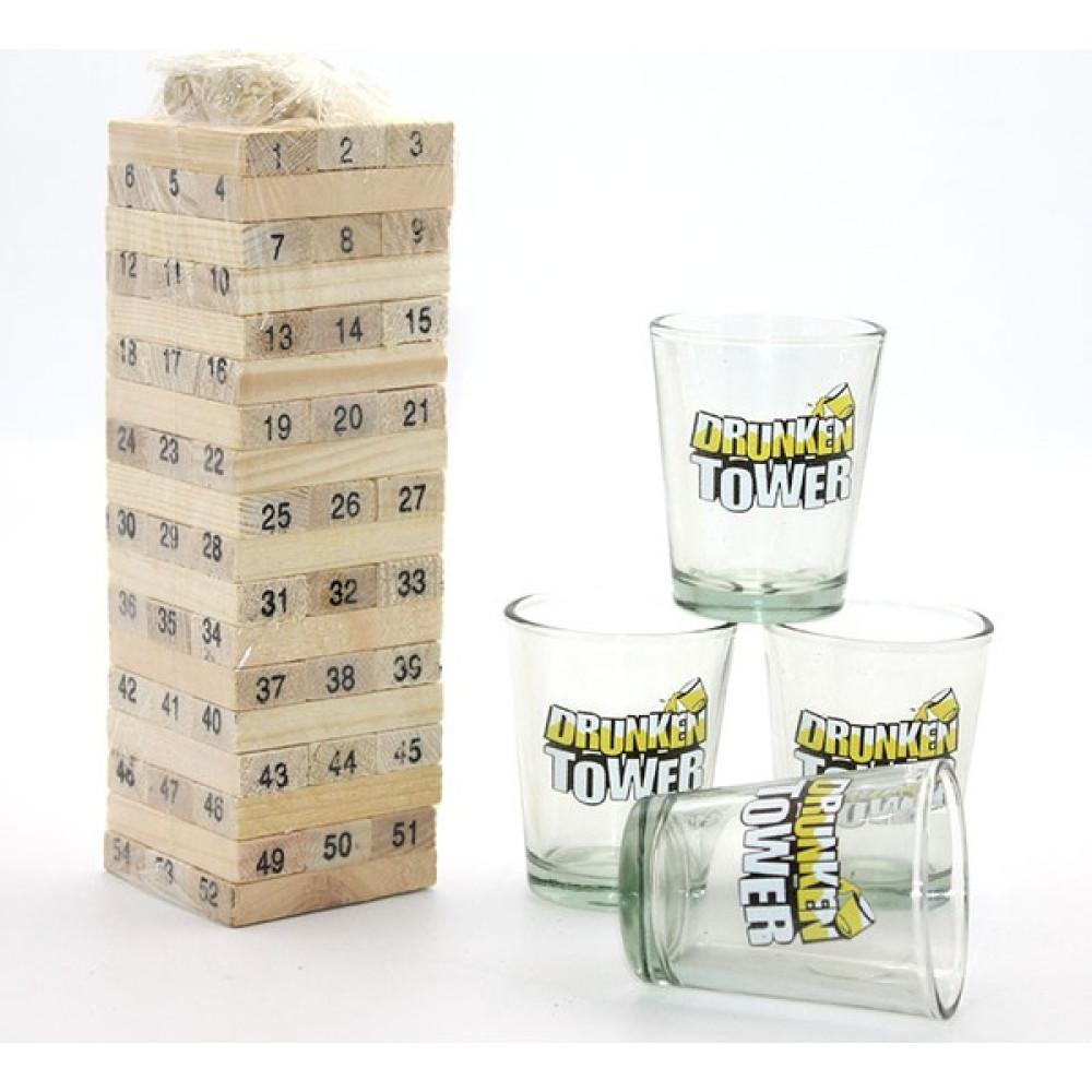 Khalice Jenga Shot Bardak Oyunu ALK1084 Satranç Fiyatı