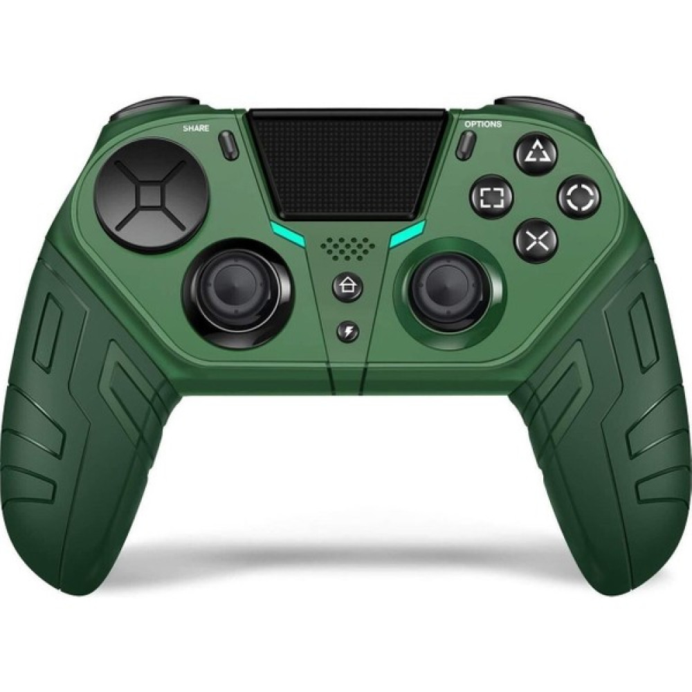 Khalid Bain Ps4 Kablosuz Bluetooth Gamepad PS46 Axis Kablosuz Pc Pc Bluetooth Q300 Gamepad RALANRALAN300 (Yurt Dışından) - Beyaz - Yeşil Konsol Aksesuarları Fiyatı
